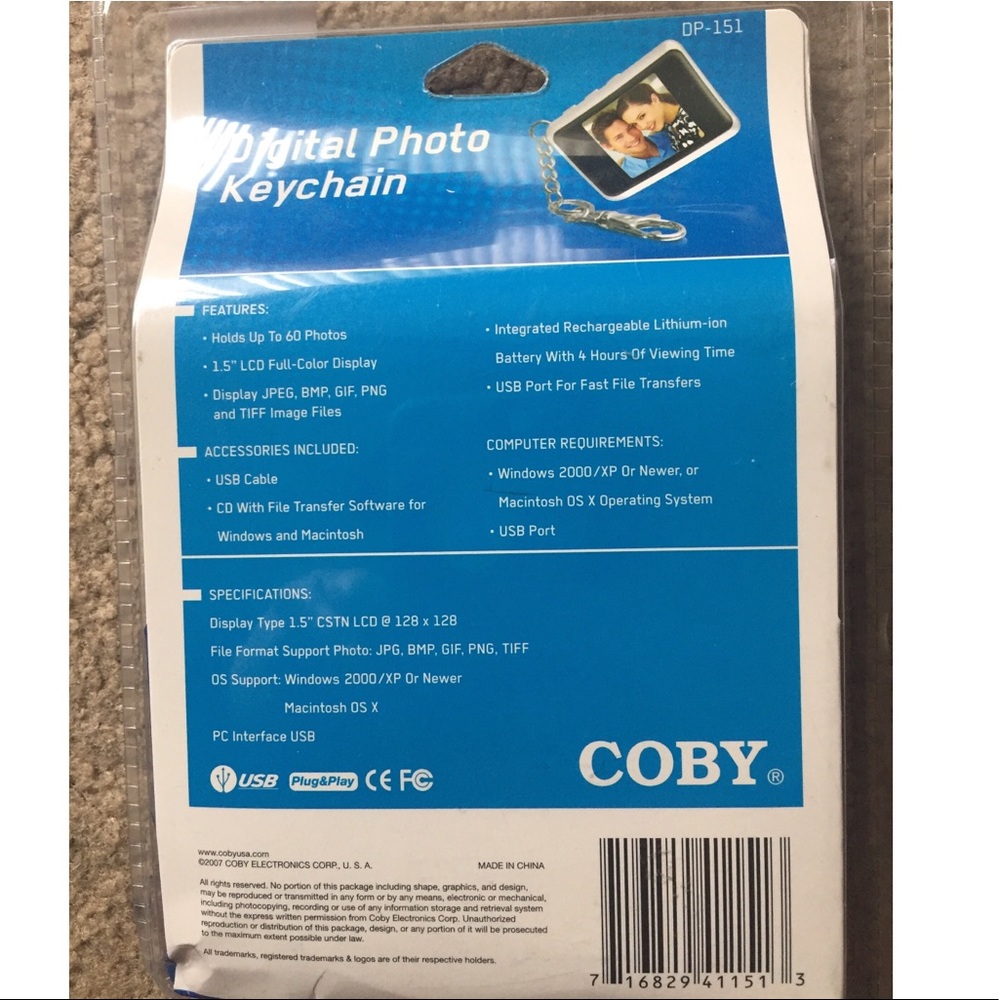 Digital Photo Keychain - Picture 2 of 3